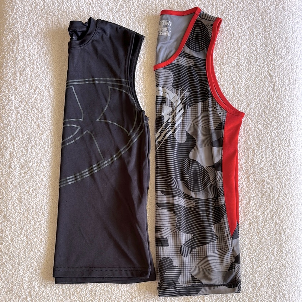 Youth Boys - Set of Two Under Armour Tank Tops